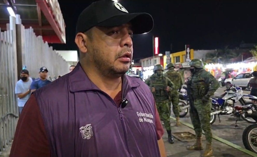 Presidente <a href="/DanielNoboaOk/">Daniel Noboa Azin</a>. Nuevo #TIROTEO en los frentes mineros ilegales de la comunidad #ATAHUALPA de la parroquia Puerto Napo del canton Tena. Dos personas heridas un Colombiano y un Kichwa fueron trasladados al hospital del Tena. Los enfrentamientos son constantes en la zona