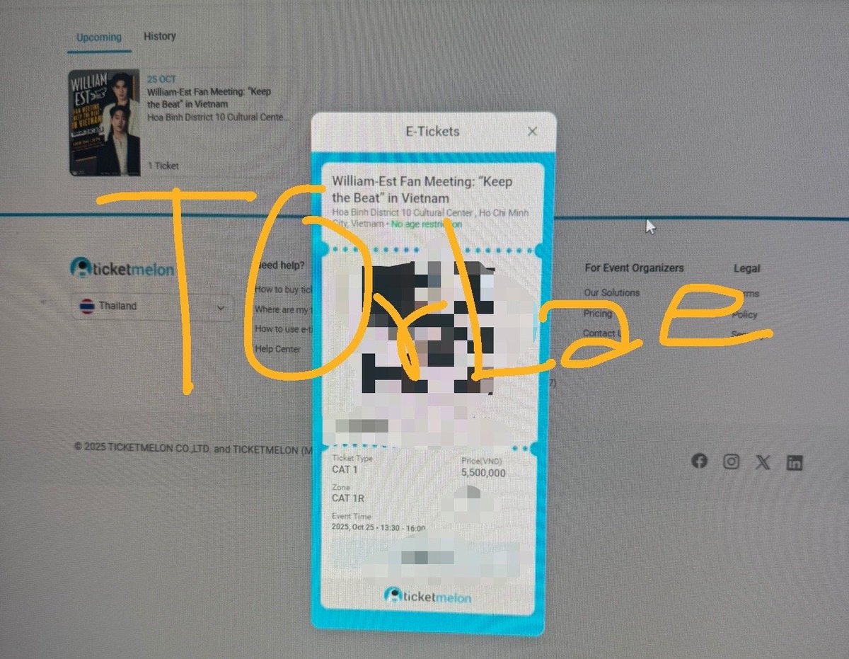 TorlaeK's tweet photo. รับกดบัตรหลุด สอบถามได้ค่าา
 #WilliamEst1stFMinVietnam #WilliamEst https://t.co/y6XMrgOkSv