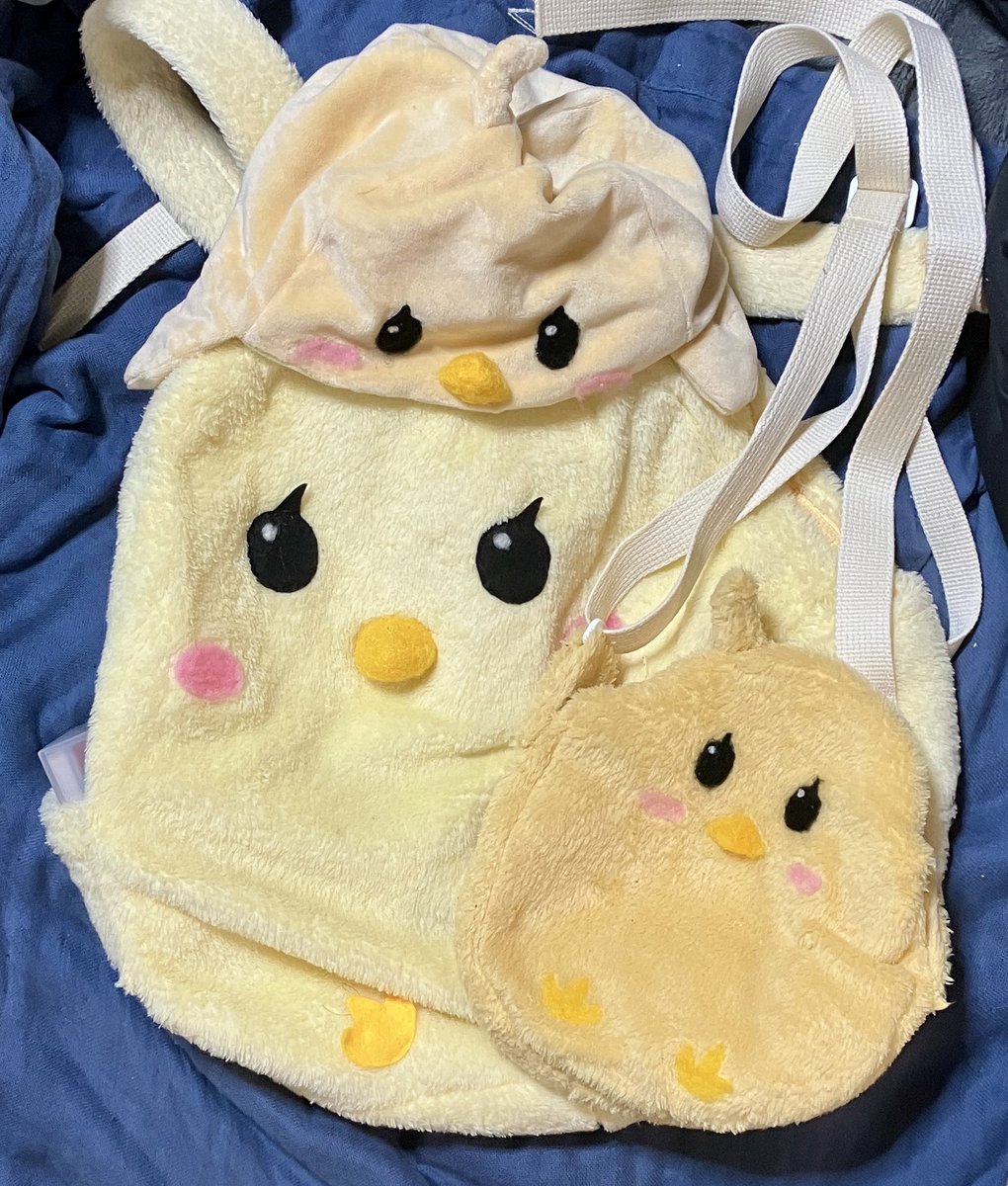 痛帽子、痛リュック、痛ポーチ