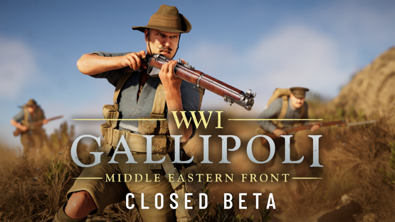 Want to help us with the development of Gallipoli? You're in luck, as we're organising a Closed Beta playtest on PC in 2 weeks!

Check out the new blog on details and a link to the sign up form:

store.steampowered.com/news/app/30659…