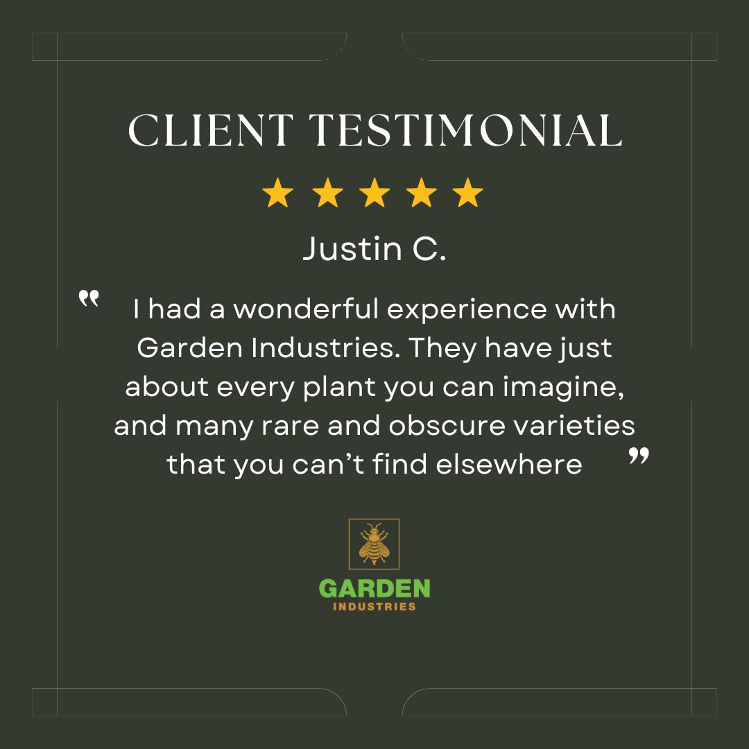 MrPlantManFL's tweet image. Behind every great landscape is trust, creativity, and plants that inspire.
This recent review reminded us why we love what we do. #DistinctiveDesigns #FridayFeatures #GardenInspiration