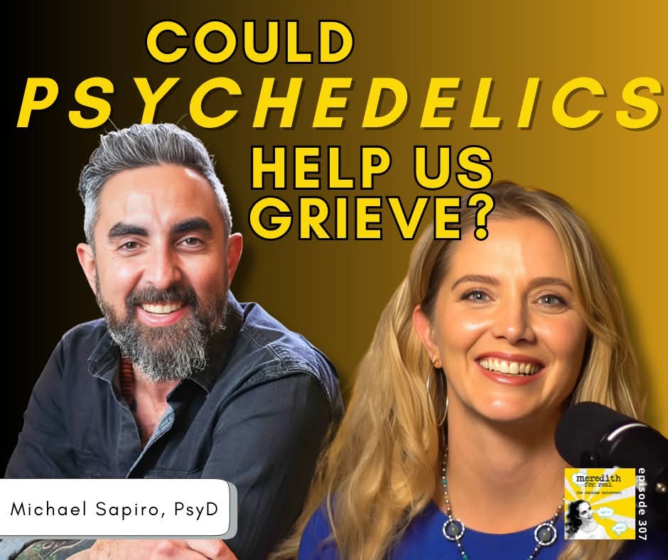 Is psychedelic assisted therapy is BETTER than traditional talk therapy? 

Michael Sapiro PsyD, is an ordained Buddhist monk, poet &amp; clinical psychedelic psychotherapist.

Ep 307
linktr.ee/MEREDITHFORREAL