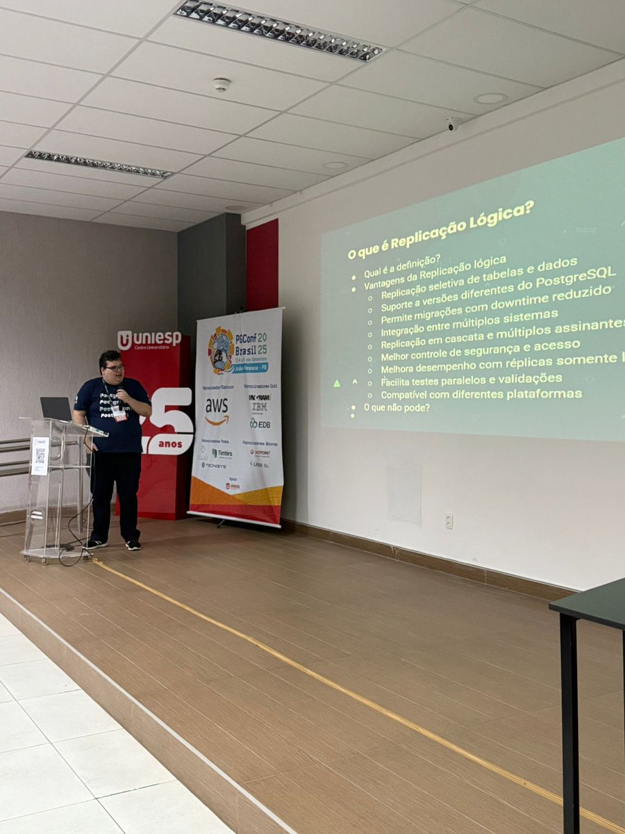 Replicação Lógica no PostgreSQL: Fundamentos, Configuração e Boas Práticas (Yago Antônio Stellet Lourenço)

#pgconfbr