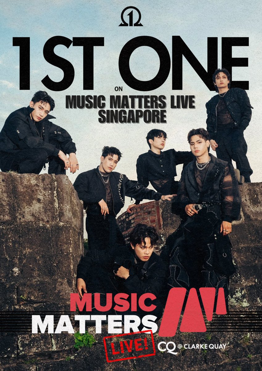 Go beyond! As we once again proudly represent the PHILIPPINES and P-POP in this year's MUSIC MATTERS LIVE! in ALL THAT MATTERS 20TH YEAR in SINGAPORE!!

#1STONEatMUSICMATTERSLIVE2025
<a href="/musicmatters/">Music Matters</a> #MMLive25 #AllThatMatters25 #GPSS #hittheapex #visitsingapore
