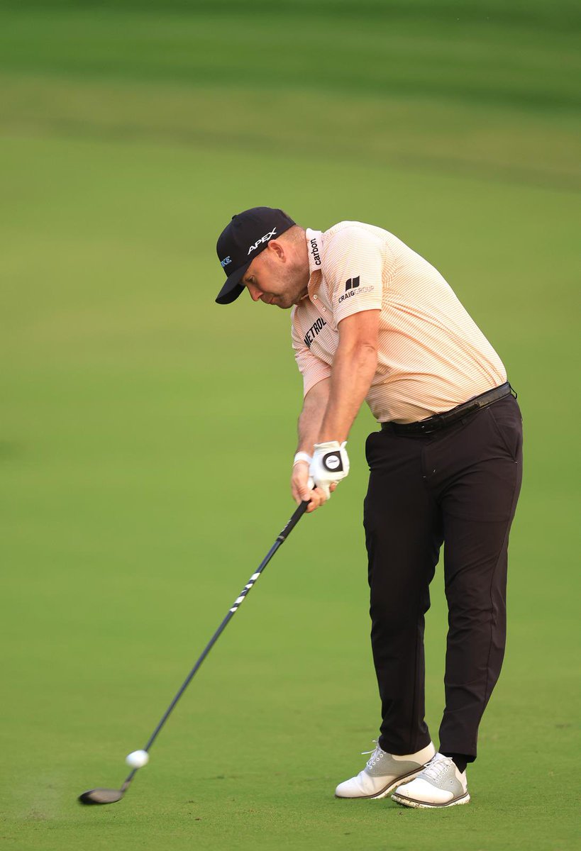 A brilliant event and support for @carbonfinancial Friday at Irish Open. Black and Orange over a tough K club course. Good mental prep and gym today before this afternoons round. Trust in the process. #carbon #black #orange #irishopen