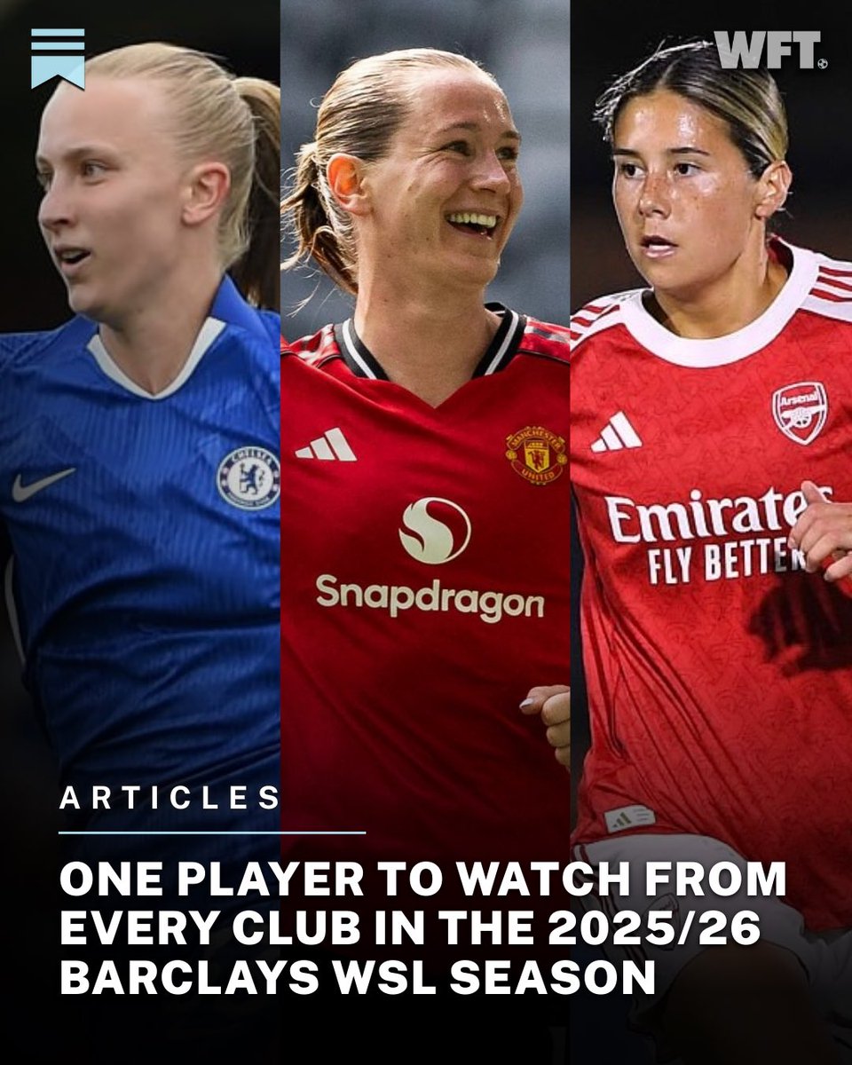 We have picked out one player from every WSL club and discussed why they are some of the ones to watch ahead of the new campaign.

Check that out now over on our newsletter ✍️

#BarclaysWSL

open.substack.com/pub/womensfoot…