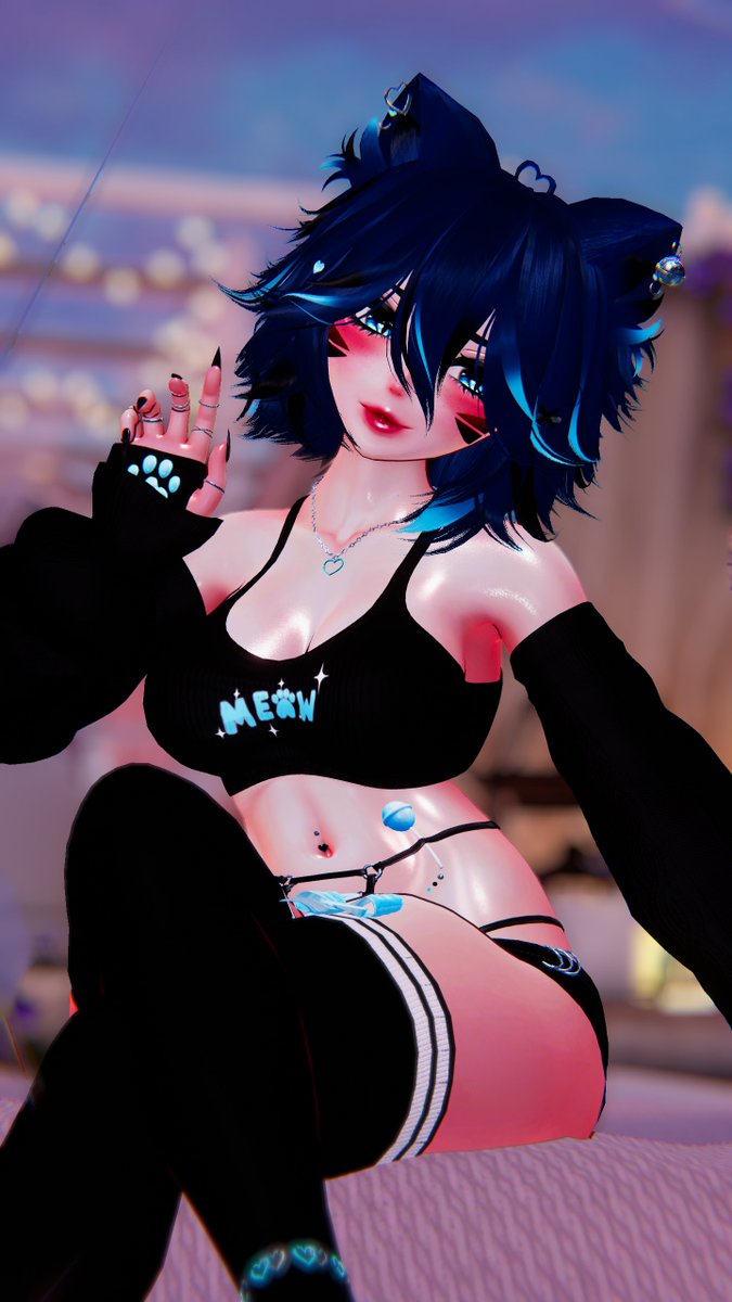 I'm really looking for the weekend~ 🐾
#VRChat