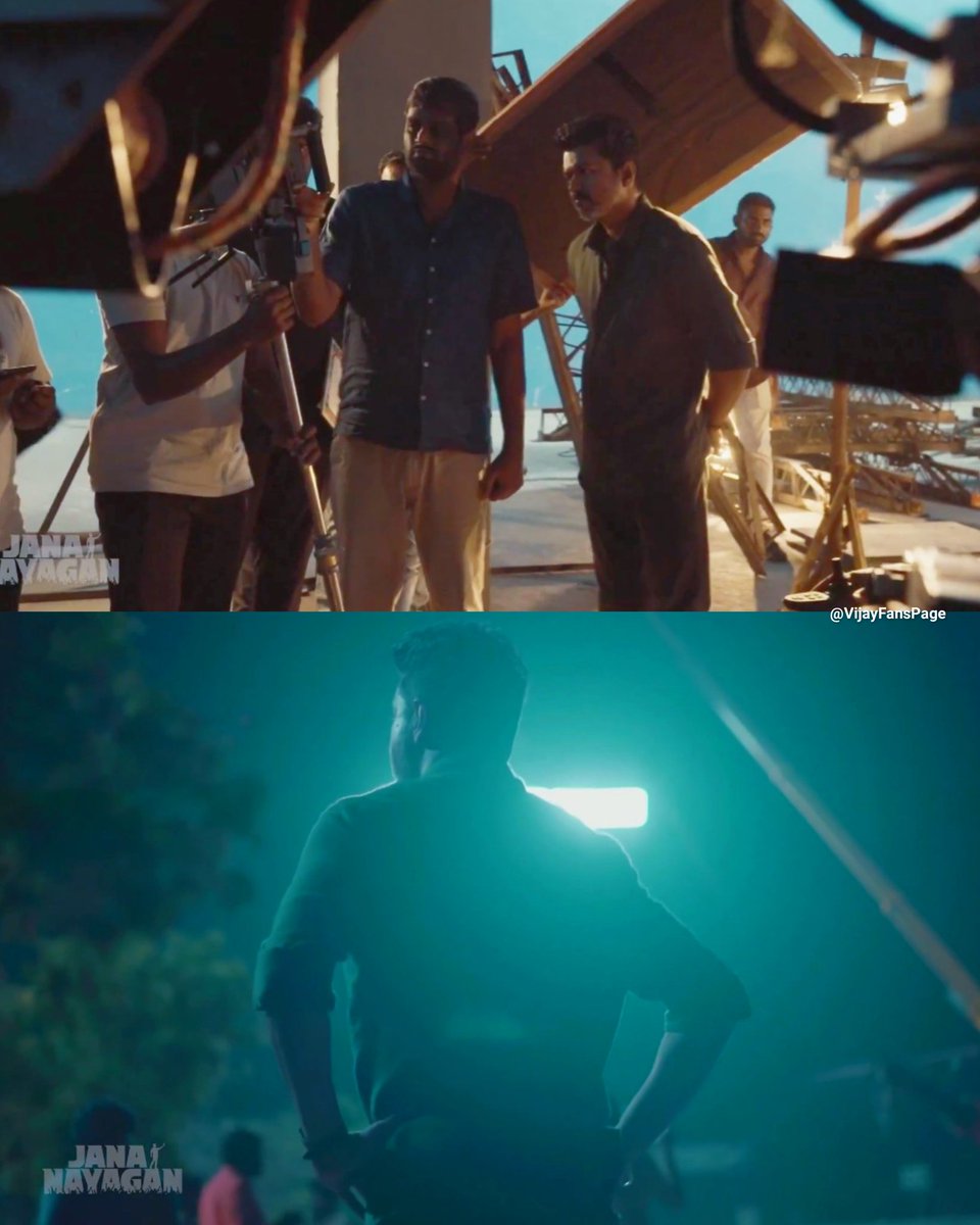 JanaNayaganFilm's tweet image. Thalapathy @actorvijay from the sets of #JanaNayagan ⚡