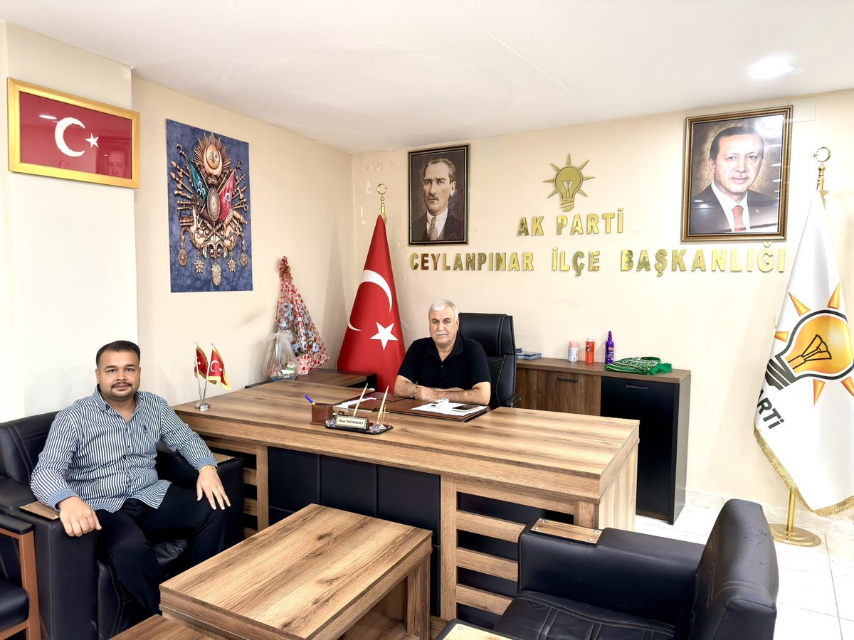 kursak63's tweet photo. Ak Parti Ceylanpınar ilçe başkanımız @IHSANDEGIRMENC  amcamızı ziyaret ettim.
Gösterdiği samimiyet ve hoşgörüden ötürü kendilerine teşekkür ederim.
Kendilerine siyasi çalışmalarında başarılar dilerim. 
Rabbim işini gücünü rast getirsin.
@AKPART006 https://t.co/ZA9tYLGxGe