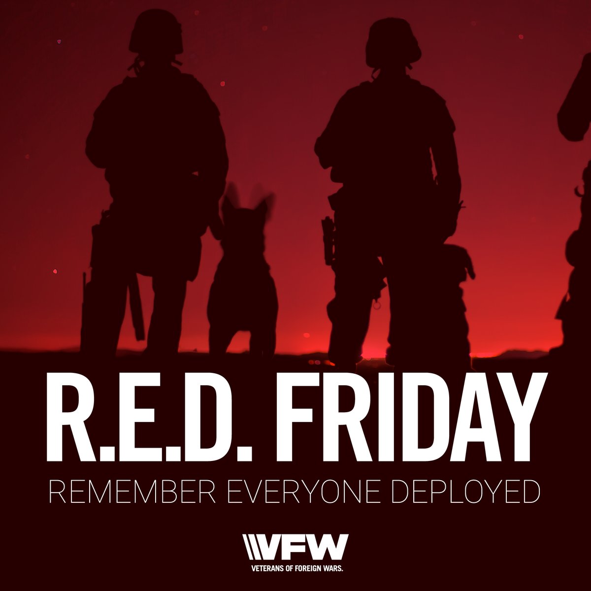 Until they all come home, today and every day: #RememberEveryoneDeployed.