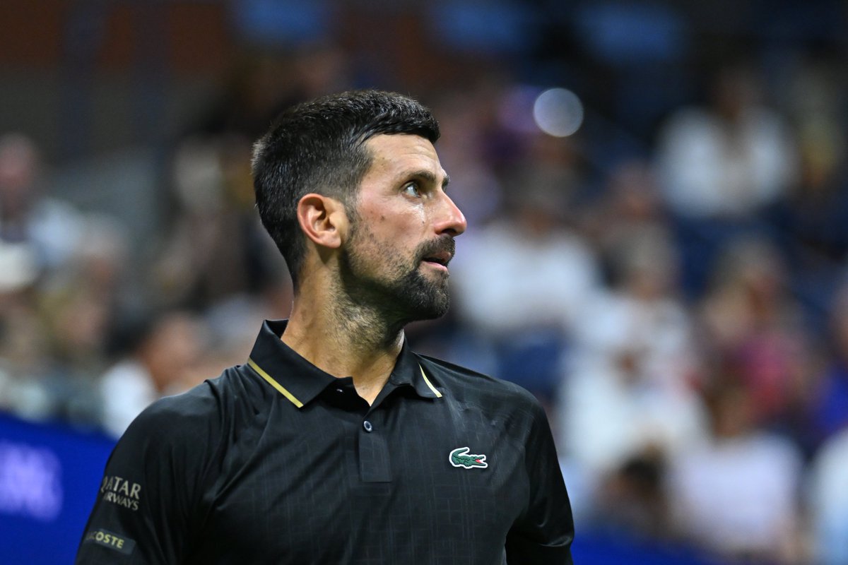 Lacoste's tweet image. Targeting Grand Slam final No.38 🎯

Send your ❤️ for @djokernole 🐐

#TeamLacoste