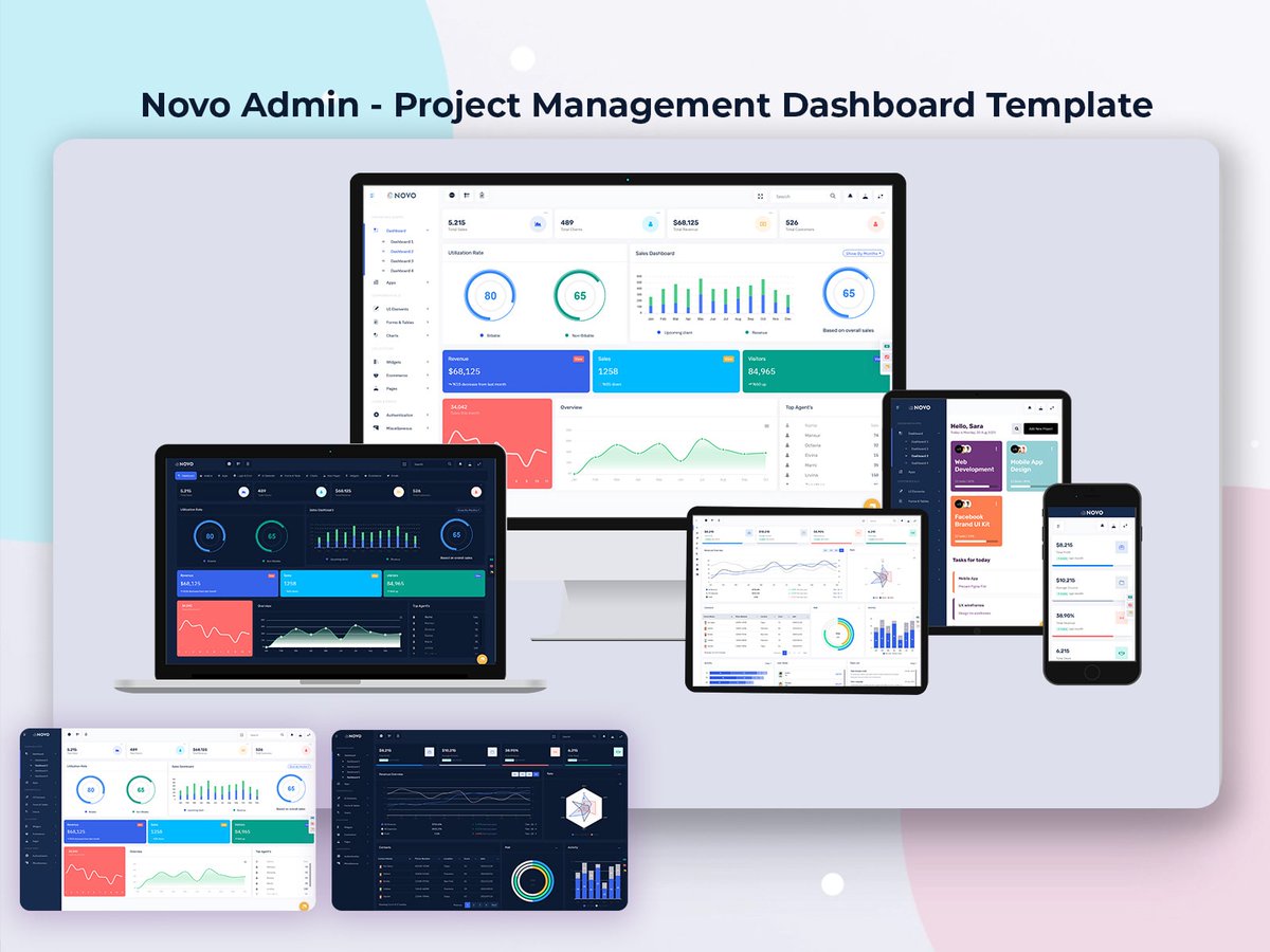 MultiStoreTheme's tweet image. Project Management Dashboard – Organize Tasks, Teams &amp;amp; Deadlines
.
Buy Now: themeforest.net/item/novo-admi…
.
#projectmanagement #projectdashboard #taskmanagement #admindashboard #teamcollaboration #projecttracking #businessdashboard #projectanalytics #projecttools