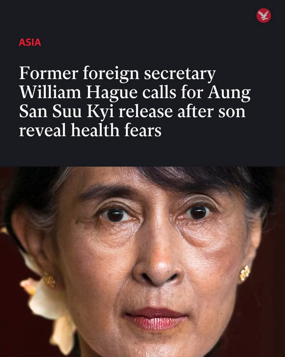 Our only legitimate leader is now 80 years old and has been unjustly detained since February 1, 2021. No one knows where she is being held. The junta hides her location from the public.

WHAT'S HAPPENING IN MYANMAR  #LetOurLeaderAungSanSuuKyiHeal