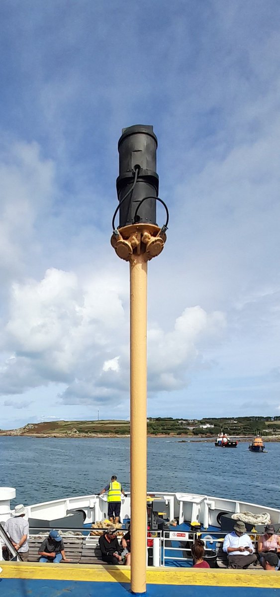 Scillonian III Departed St Mary's at 13:47 with one reluctant passenger <a href="/IOSTravelupdate/">Isles of Scilly Travel Update</a>