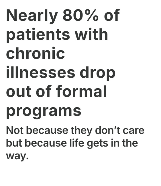 mrdaniely's tweet photo. Most “noncompliant” patients aren’t defiant. They’re blocked.
80% of chronic disease patients drop out of care because of barriers not willpower.
https://t.co/ps4nh78H0c
#HealthEquity #Healthcare #ValueBasedCare https://t.co/BHcXvLXBrW