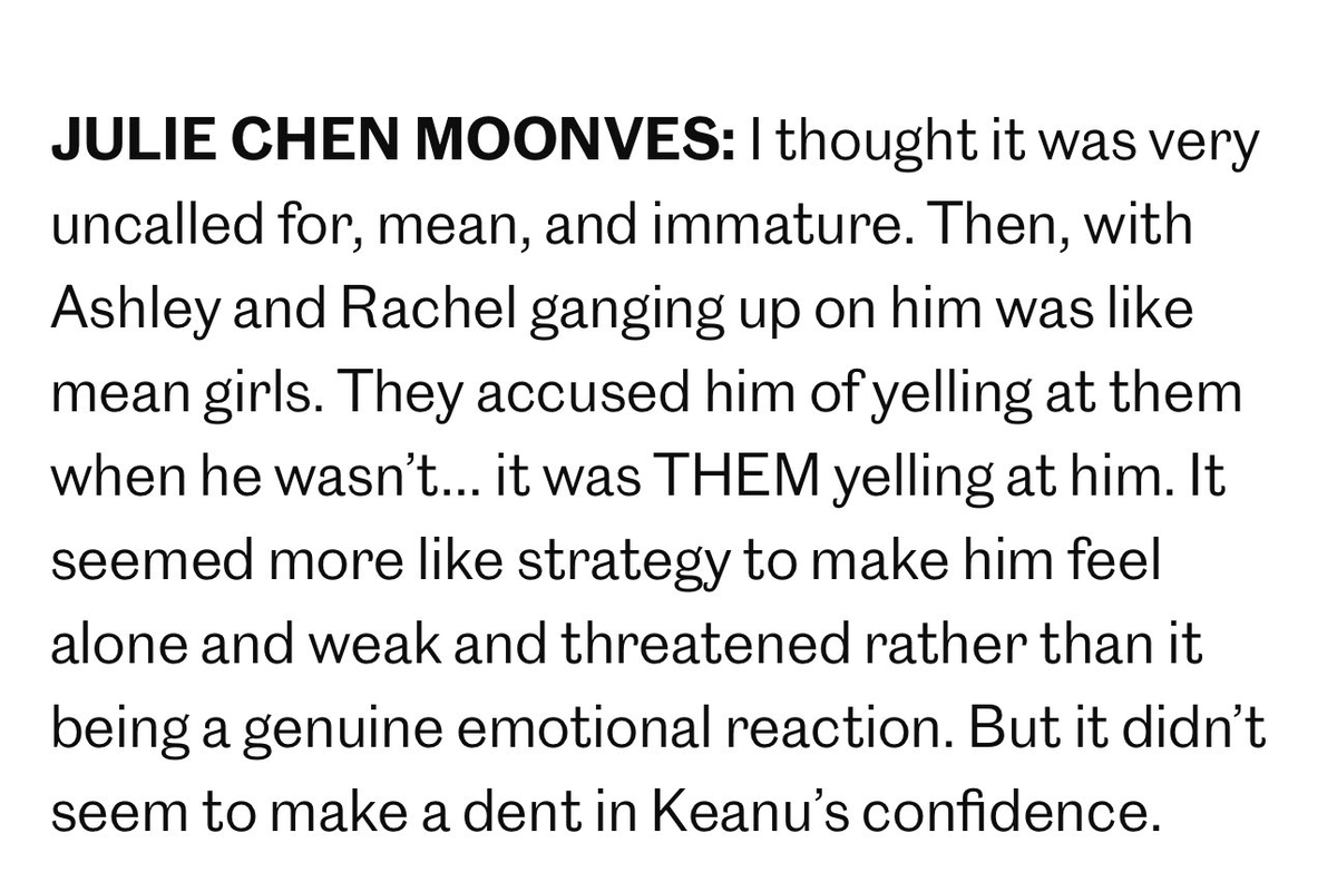 BB_WhatNow's tweet photo. Straight up facts from Julie. Keanu for AFP! #BB27 https://t.co/GrcSC2guBL