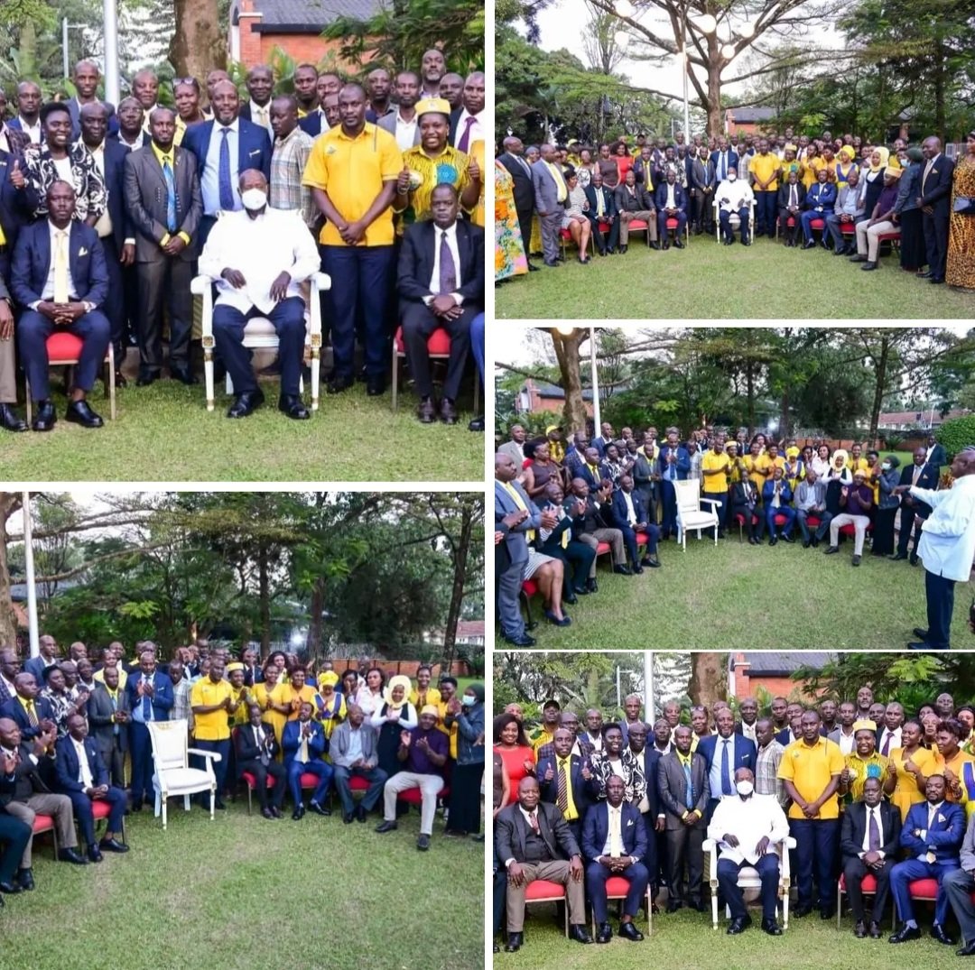 I sincerely thank His Excellency President Museveni for meeting with the #UgandanDiaspora, and entrusting Maj. (Rtd) #AwichPollar, Director for External Affairs at NRM Secretariat, and I, to lead the global registration of Ugandans abroad. 

I also appreciate Mr.