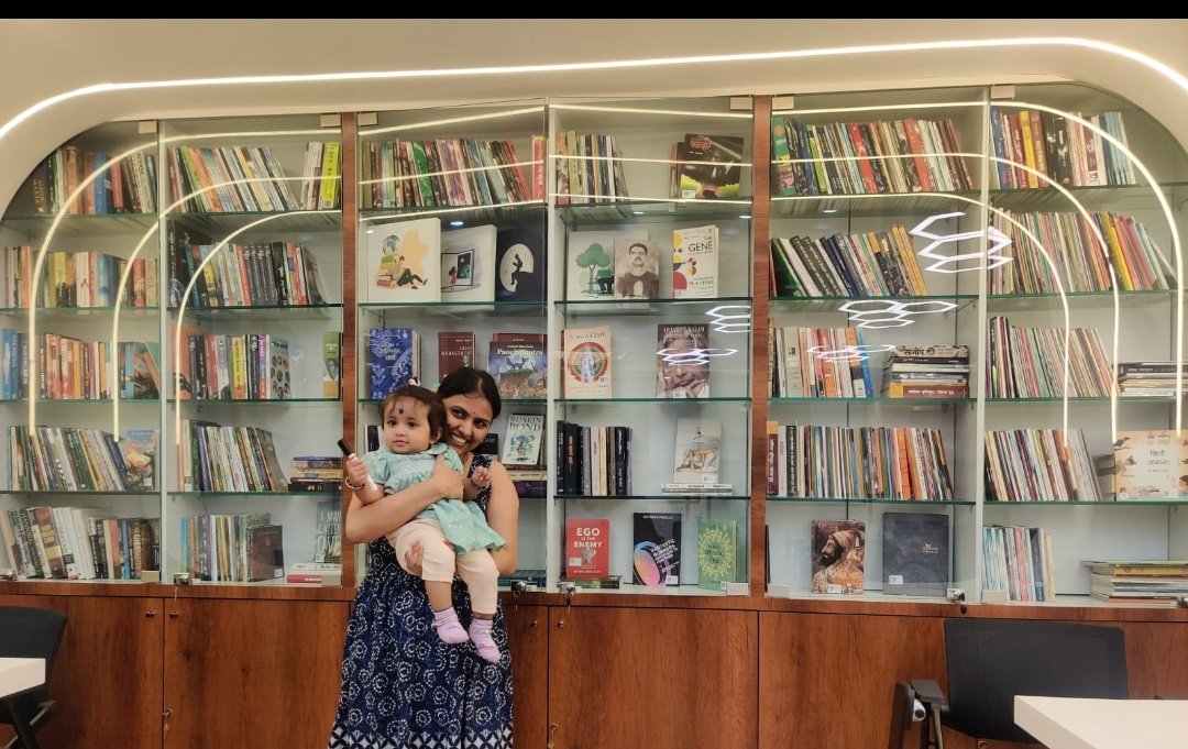 My Happy Place ❣️📚🧿
 <a href="/LetsReadIndia/">Let's Read India</a>

#gratitude #books #5Years #LetsReadIndia