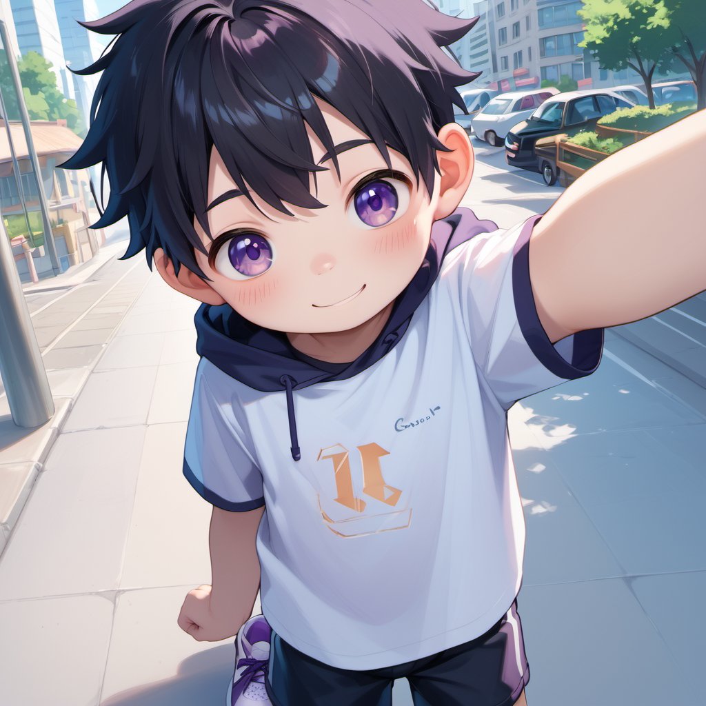 Say Cheese! #AIart #AIイラスト︎ #ショタ