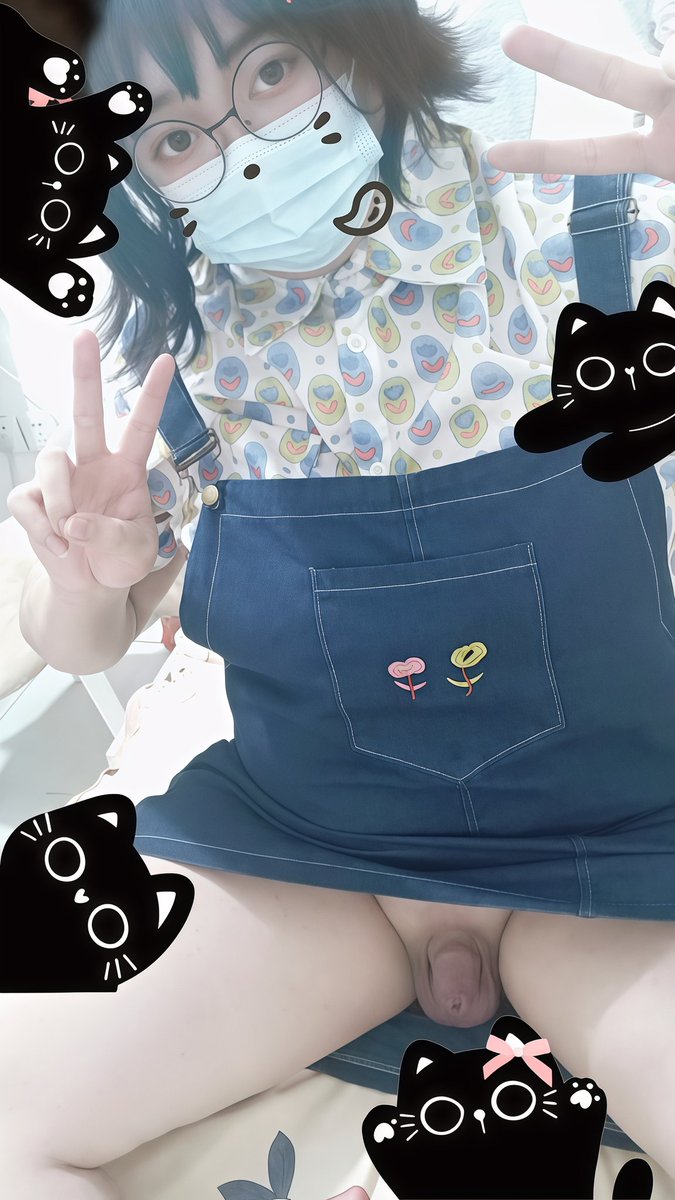 doudoki's tweet photo. 不漏点什么没有人戳咱TAT！新衣服可爱捏～ #男の娘  #bbw  #伪娘母狗 #猪0 https://t.co/jJ7ndLD6f4