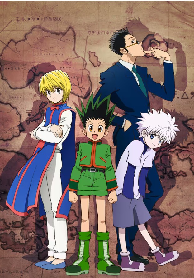 今更ながらHUNTER×HUNTERを見始めました(≧∀≦)！
今は旧作の方で、それを見終わったら、新しい方を見る予定(´_ゝ｀)
