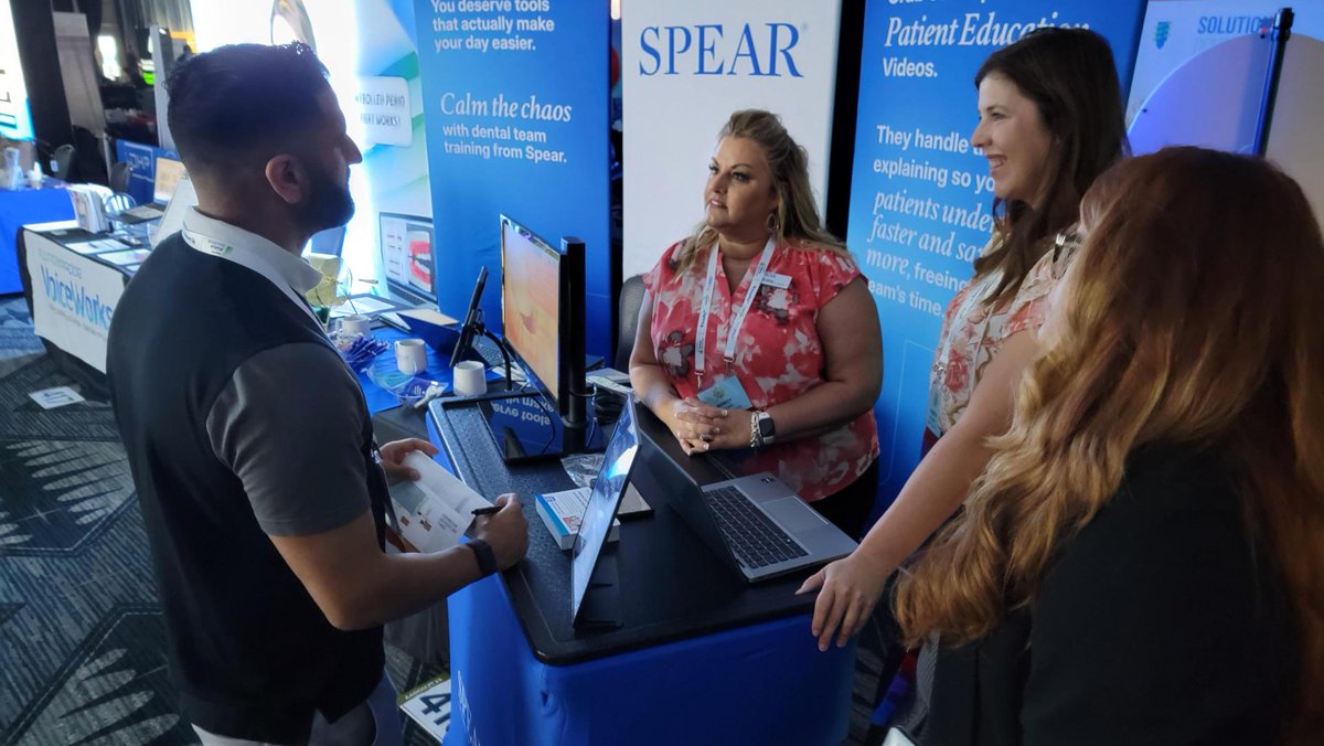 We’re live at the #AADOM25 Conference in Round Rock, TX!

If you're attending, swing by Booth 418 and say hello — we’ll be here through Saturday, giving away our top 20 patient education videos and showcasing powerful team training tools!