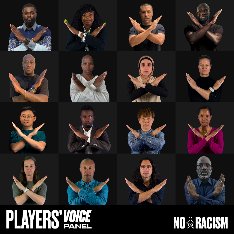 fifacom_es's tweet photo. Luchando contra el racismo en el fútbol a través del Panel de la FIFA sobre la postura conjunta de los futbolistas 👏

Se ha dado a conocer el grupo de 16 personas, leyendas del fútbol masculino y femenino, todas plenamente comprometidas con acabar con el racismo en el fútbol.