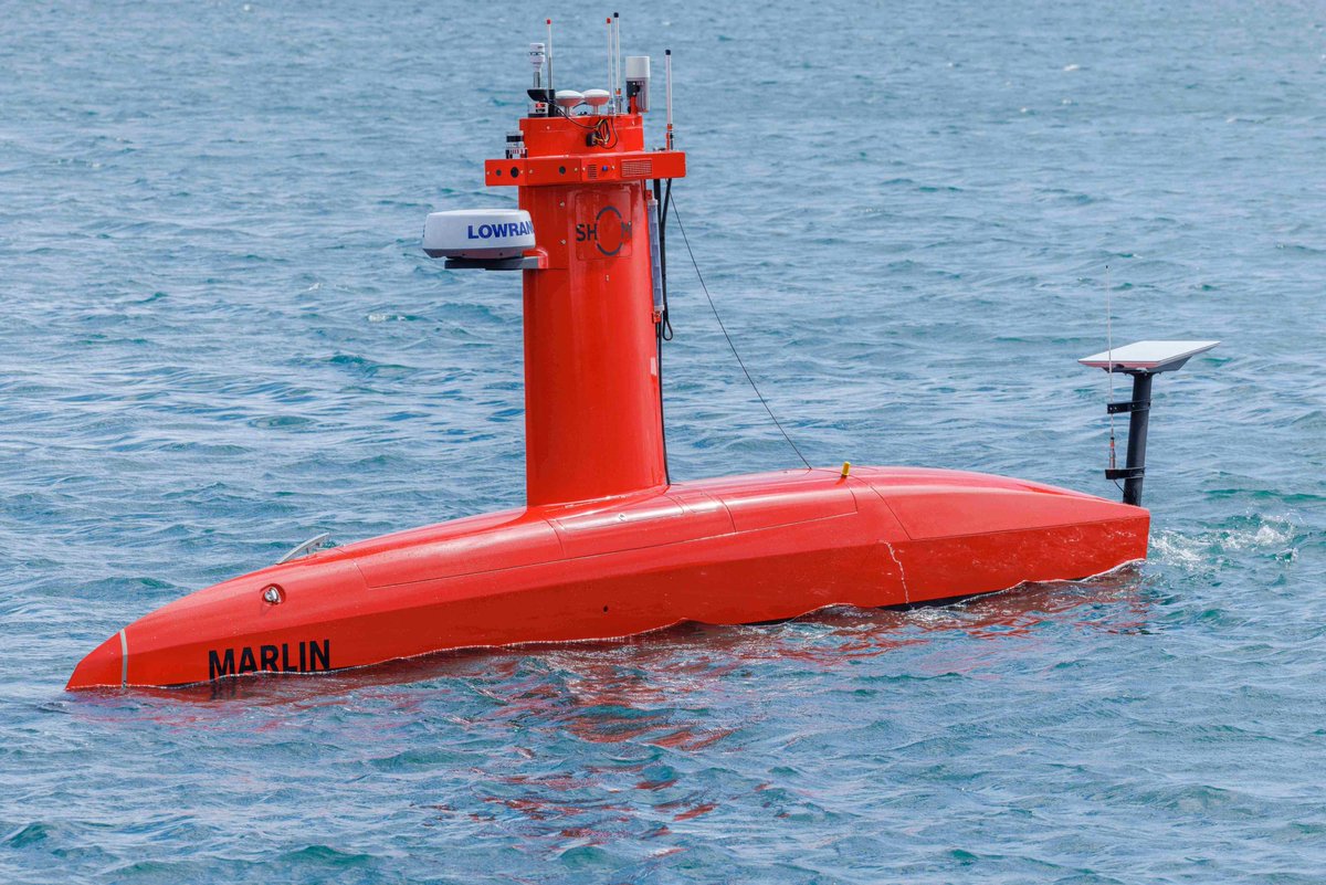 On Tuesday, Shom took delivery of its first autonomous surface vehicle (ASV) in Brest: a DriX H-8 named Marlin, manufactured by French company <a href="/exail_/">exail</a>. The aim is to accelerate the cycle of ocean data production in order to meet new military and civilian needs.