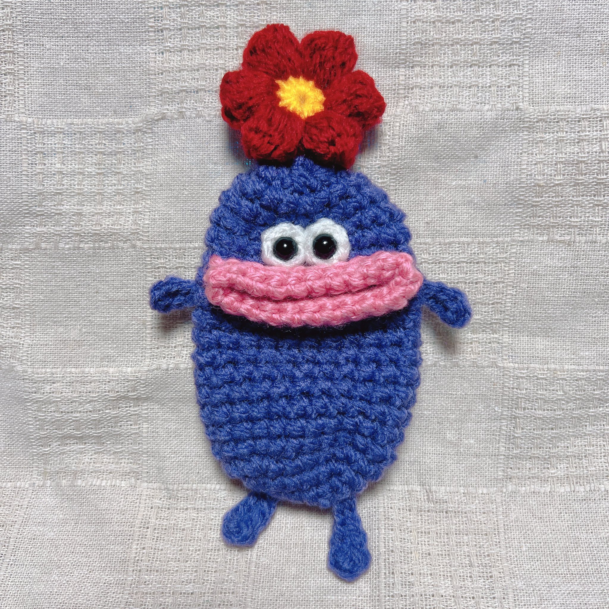 リトルパクパクモンスターᵕ̈*♡オーダーページ♡ crochet little monster key case tutorial!!Explanation of