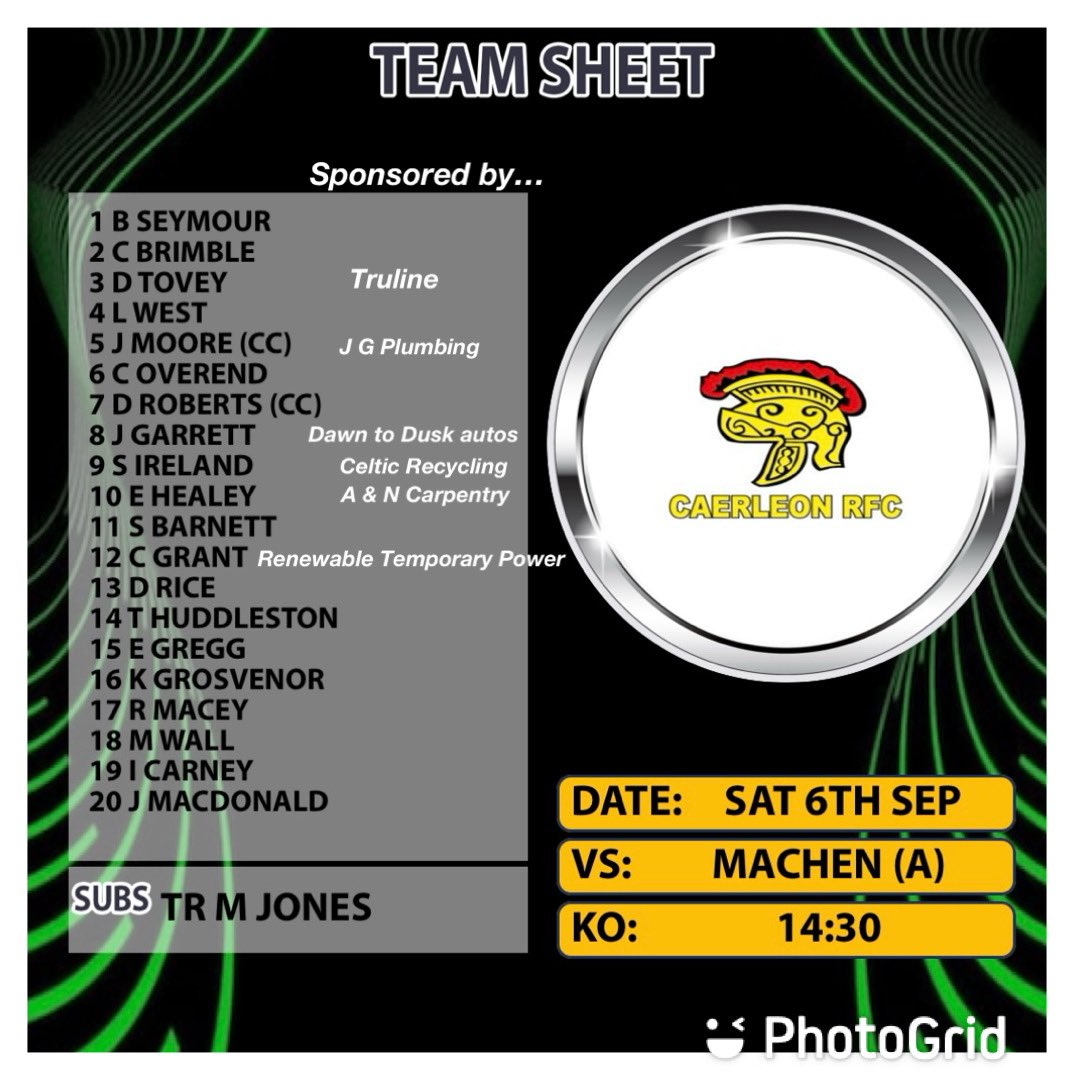 Caerleon RFC tweet media