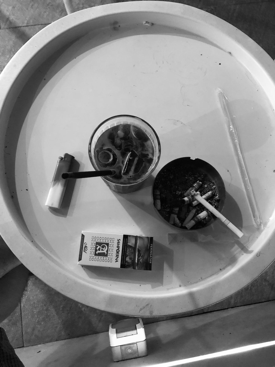 cigarette with americano 5 shoot espresso