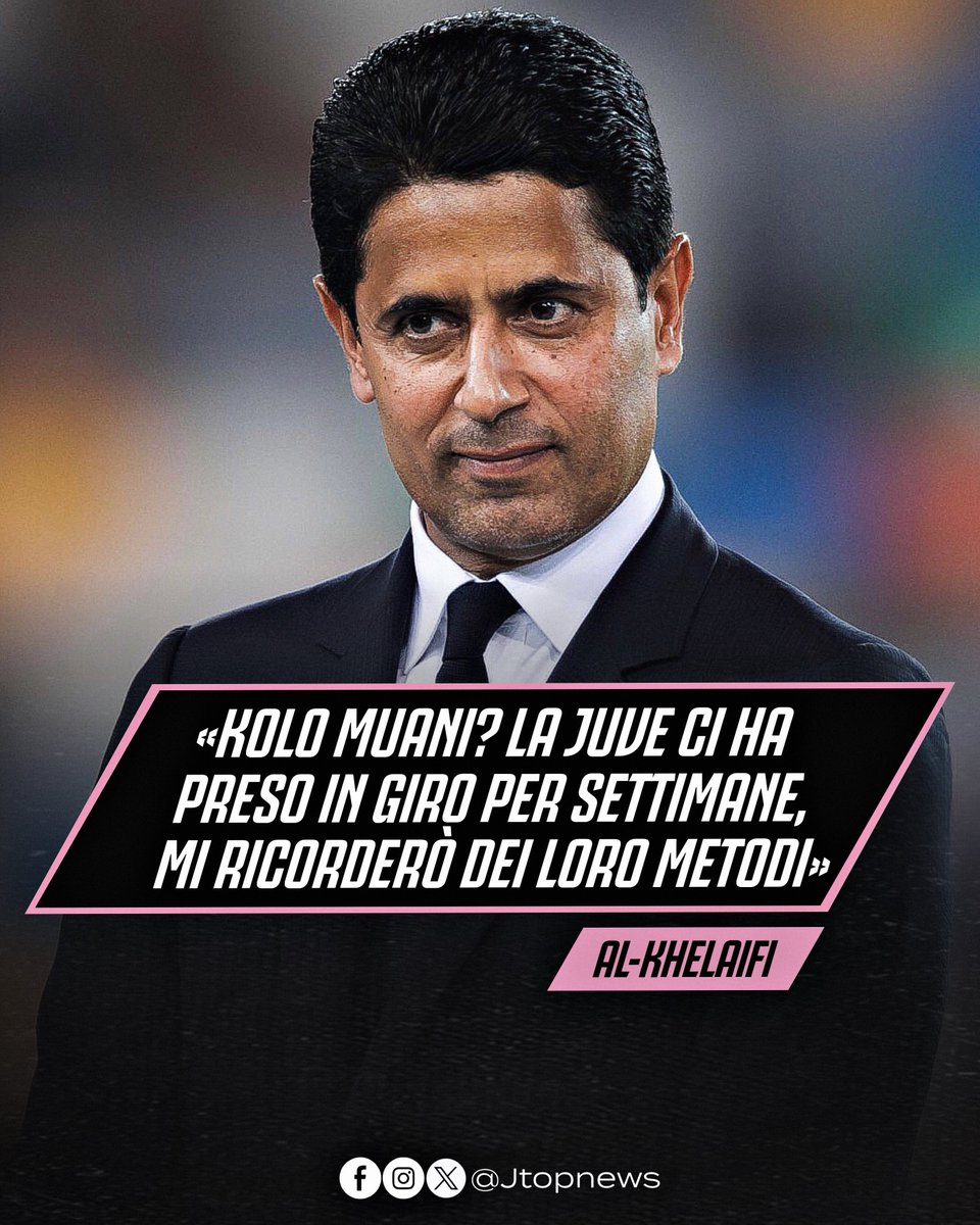 🆕🚨Le parole del presidente del #PSG sulla mancata trattativa Kolo Muani-Juventus 🤨