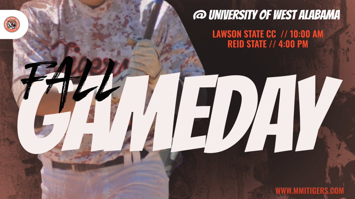 The fall season opens up today for our baseball team at the University of West Alabama...LET'S GO TIGERS!