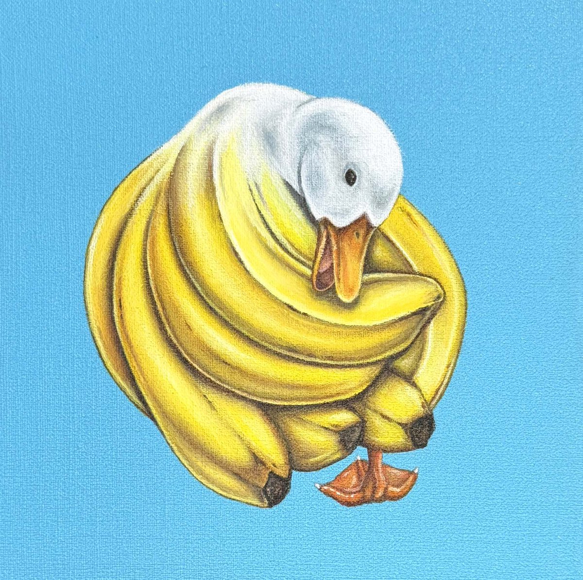 『バヒルのバづくろい』

227mm×227mm
使用画材：キャンバス／アクリル絵具