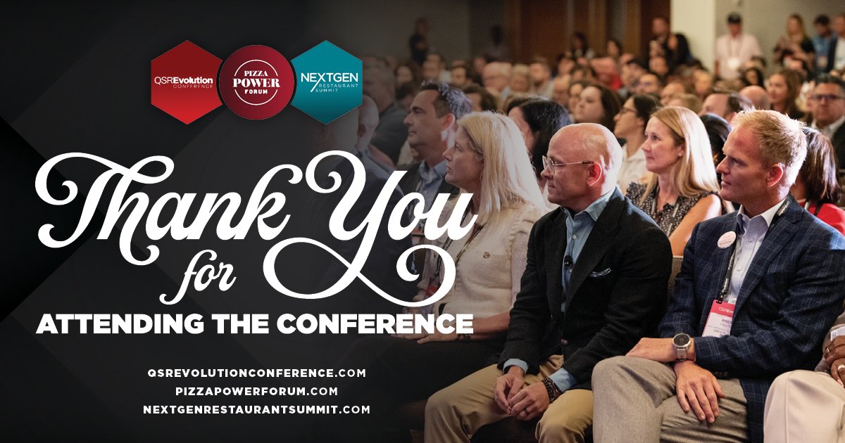 Until next year! Thank you to our attendees, speakers, and sponsors for making the Pizza Power Forum a success!

We appreciate your support and can’t wait to see you next year at The Hyatt Regency Atlanta, from September 8-10! Save the date!