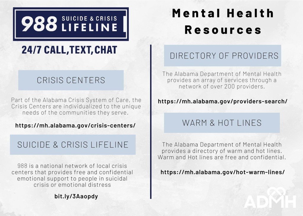 Understanding the issues concerning suicide and mental health is an important way to take part in suicide prevention, help others in crisis, and change the conversation around suicide.  Visit this site to learn more:
988lifeline.org/how-we-can-all…