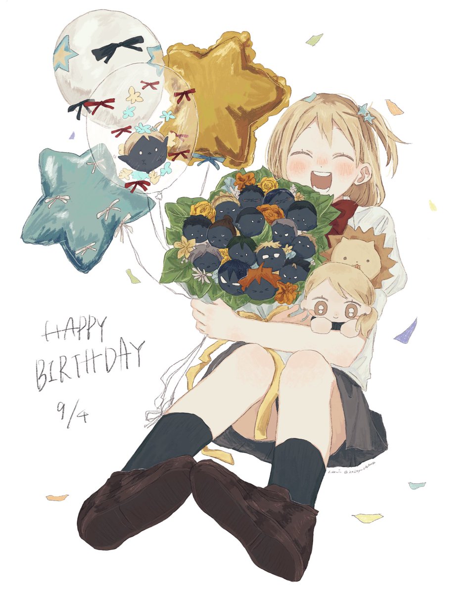 お誕生日おめでとうございました！🎉🎂
これからもずっと大好きです🤍

#谷地仁花誕生祭2025 
#谷地仁花生誕祭2025