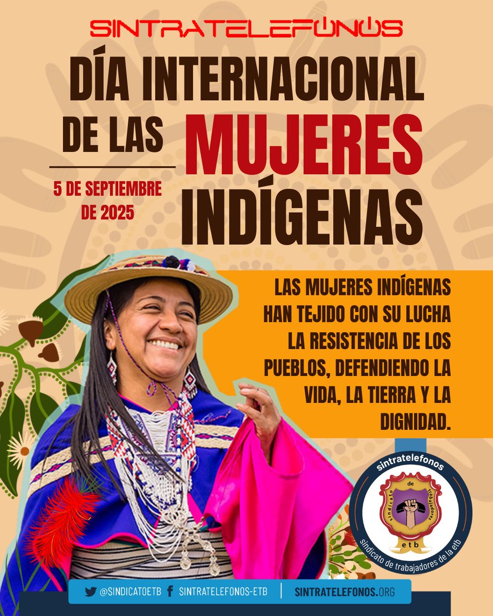 Día Internacional de las Mujeres Indígenas

Las mujeres indígenas han tejido con su lucha la resistencia de los pueblos, defendiendo la vida, la tierra y la dignidad.

#DíaDeLaMujerIndígena