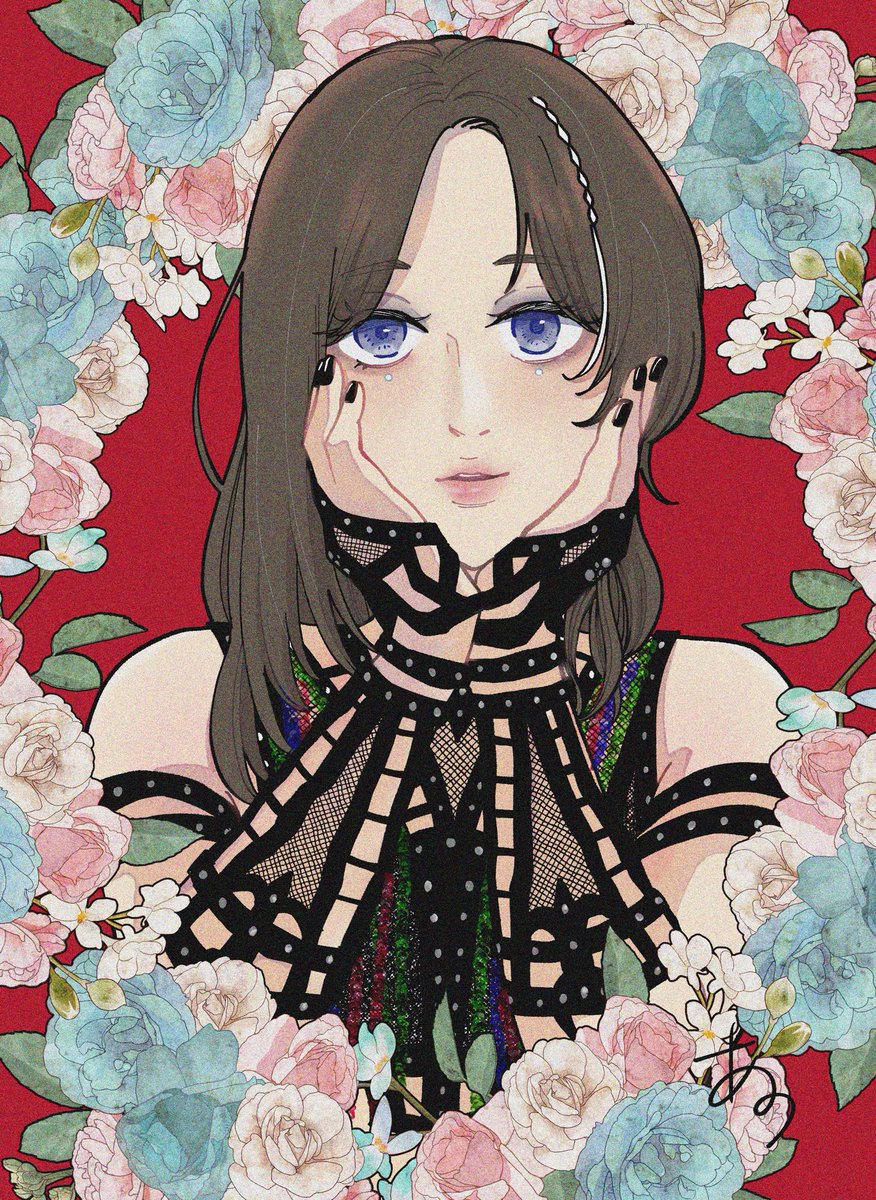 沙弥様、明日のワールド防衛応援しております🖤
（いい感じに描けたから恥ずかしいけどタグつけちゃうぜ）
#STARDOM
#上谷沙弥