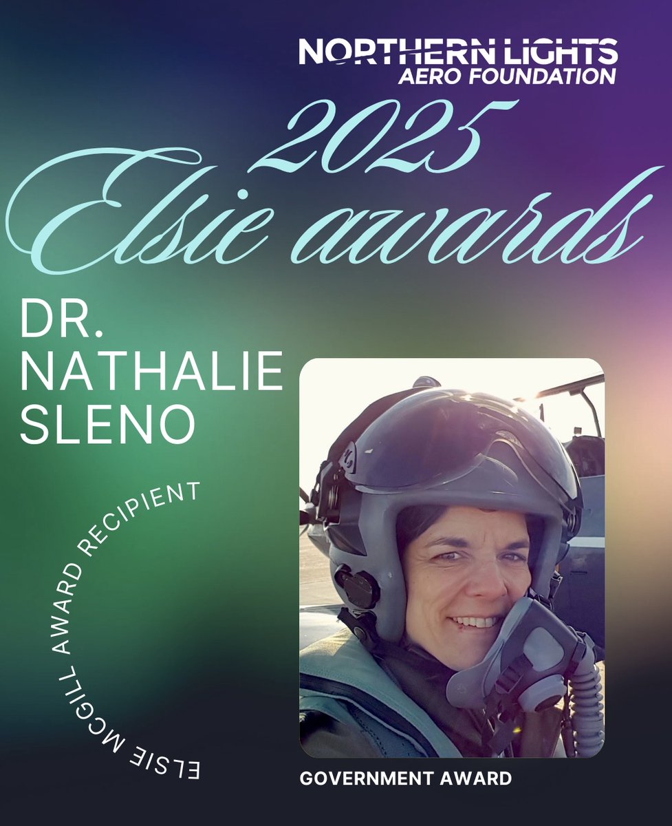 ✨Meet the 2025 Elsie MacGill Award Recipients✨

🌟 Government - Dr. Nathalie Sleno

🔎 Check out our website to learn more about our amazing award recipients!