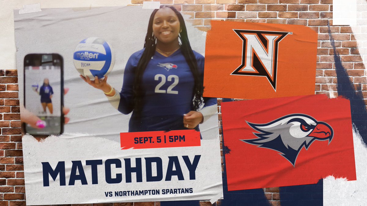 falconssports's tweet photo. HOME #MATCHDAY! Falcons are HOME for the first time this year...
โฐ 5PM
๐ @NCCAthletics
๐ Scranton, PA
๐๏ธ LC Student Union Gymnasium
๐บ https://t.co/w2gKqUT3Wn ($)
๐๏ธ https://t.co/5uZXSxxuBn
#GoFalcons // #FalconsWVB // @NJCAARegionXIX https://t.co/gjGqwW3mly