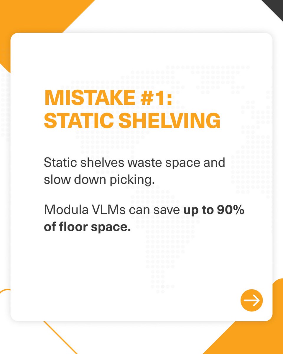 ModulaUS's tweet image. Think you’re ready for Q4? Think again.
These 3 common storage mistakes could slow everything down, but here’s how to fix them.
#ModulaUSA #ThinkVertical