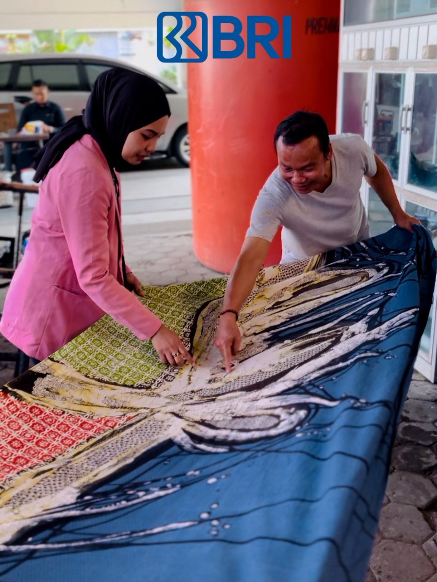 BRI terus hadir untuk UMKM Indonesia. Bersama UMKM, kita maju , kita kuat, kita berkembang.  #lifeatbri #bankbri #creatorhub #briyogyakatamso #brikanwilyogyakarta #umkmbri #griyabatikharyanto #batikyogyakarta #batiktulispremium