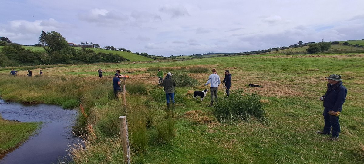 loughsagency's tweet photo. That’s a wrap on the Wild Trout Trust &amp; Loughs Agency Habitat Workshops! 🌿 Thanks to everyone who was involved for two hands-on days of green bank protection &amp; habitat work.  Find out more 👉 https://t.co/Ux2OTsjGOo
#RiverRestoration. https://t.co/gW6XsPOVfC