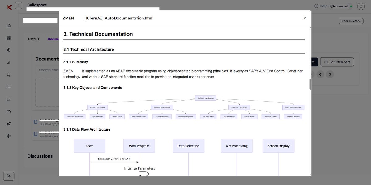 One of the toughest parts of SAP transformations? Understanding the why behind custom objects.

With Agentic AI, that changes.
KTern.AI auto-generates WRICEF documentation &amp; insights—bringing clarity, speed &amp; consistency.

Full blog: community.sap.com/t5/technology-…