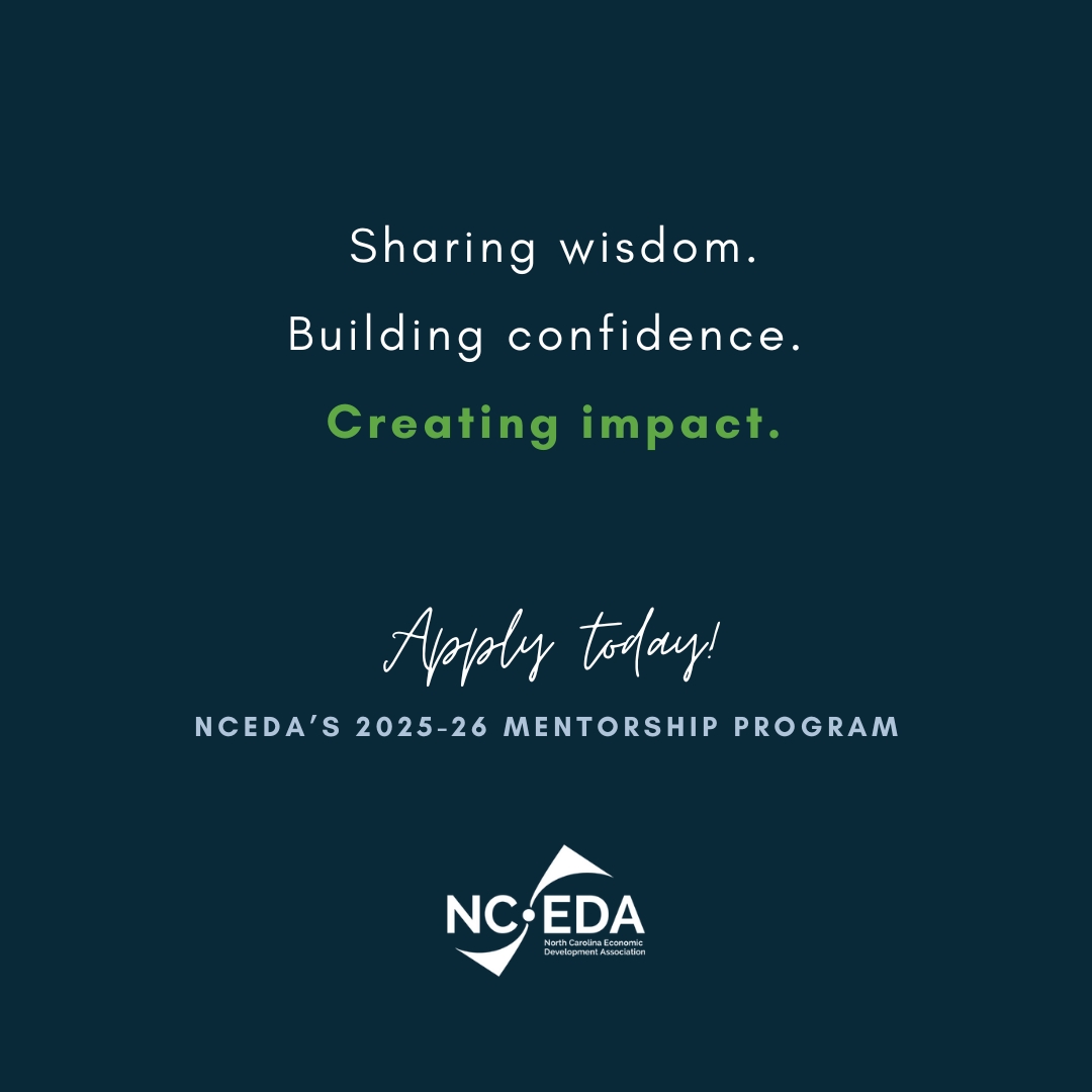 There's just one week left to apply to NCEDA’s 2025–26 Mentorship Program! Applications are open for both mentors and mentees for the upcoming program, running October–June. Applications are due by Friday, September 12. Apply today: lnkd.in/eq-uCAfe