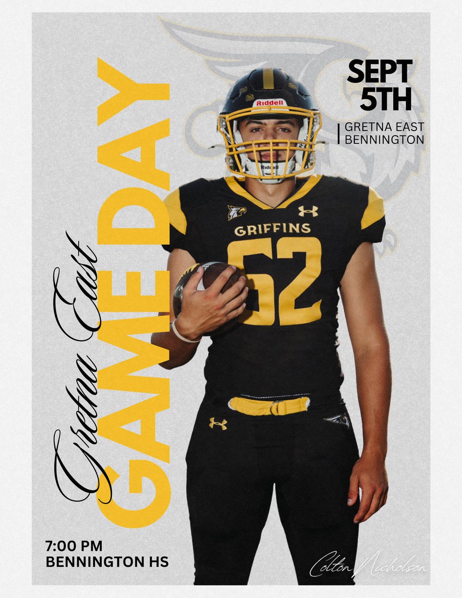 Gretna East Football (@grifffootball) on Twitter photo 