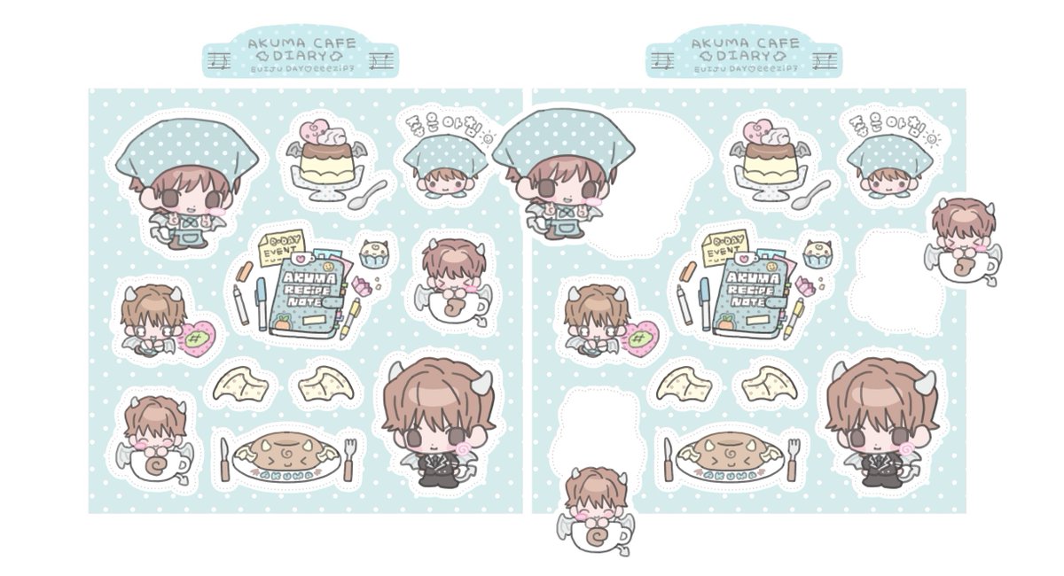 🍮αƙυɱα ƈαϝҽ ԃιαɾყ ᧗( ࠖ• ͝༝ ﬞ• ࠙) ͜ ෆ

의주 생일 기념 
Rt 2분께 스티커 보내드립니다( oั ₃oั๑)