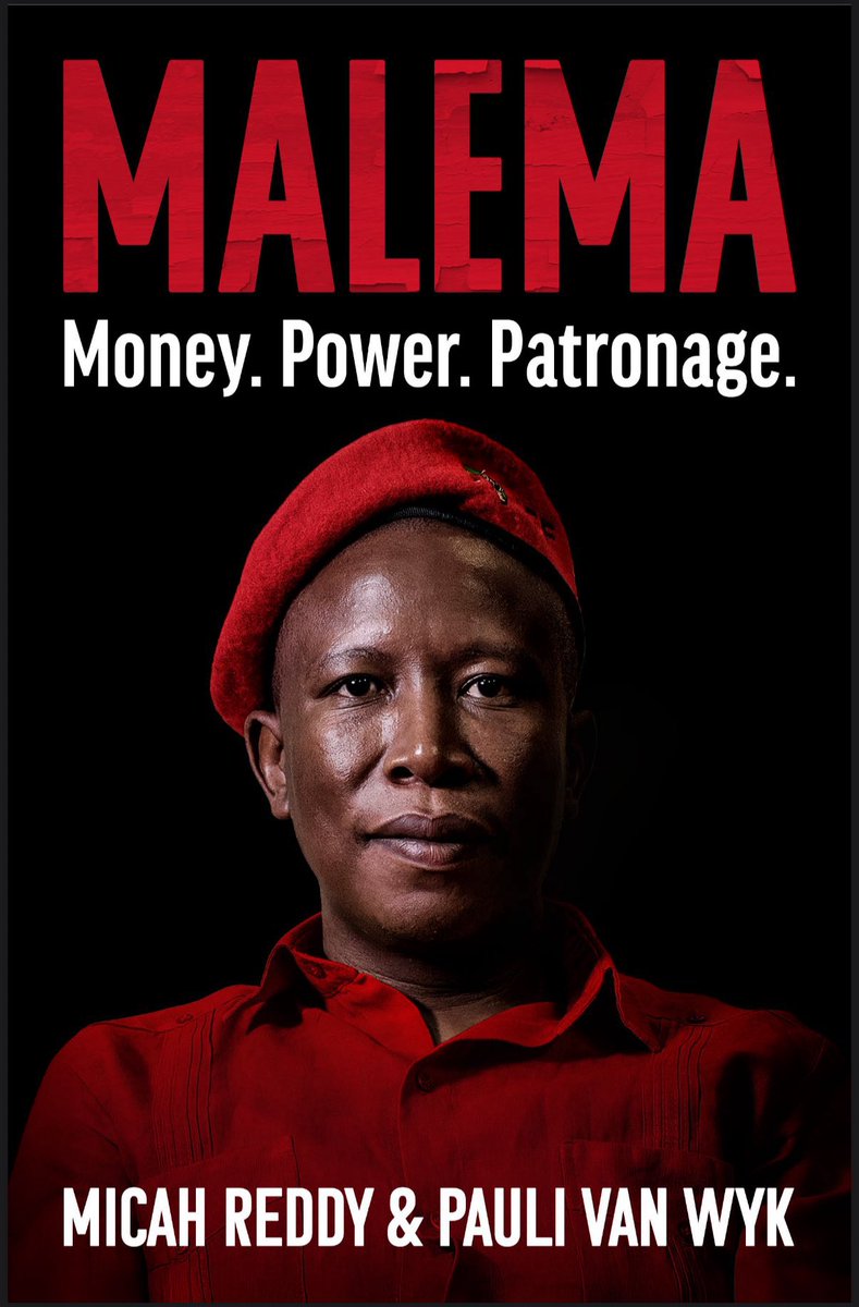 Pauli Van Wyk (@paulivw) on Twitter photo My last journalism project, on its way to book shops now!
“Malema: Money. Power. Patronage.” is the story of #JuliusMalema, his cash and his politics, co-written with <a href="/RedMicah/">Micah Reddy</a>.
Book launches in Joburg and CT soon! My last journalism project, on its way to book shops now!
“Malema: Money. Power. Patronage.” is the story of #JuliusMalema, his cash and his politics, co-written with <a href="/RedMicah/">Micah Reddy</a>.
Book launches in Joburg and CT soon!