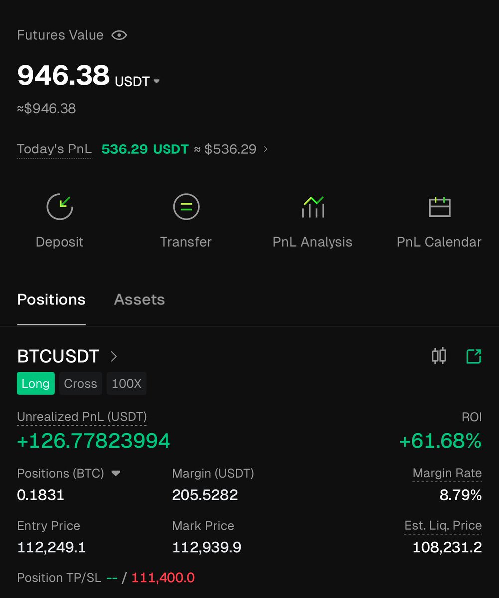 asifeth's tweet image. $428 —&amp;gt; $946✅
121% Profit in Single Day using 3 Trades✅

Live challenge going on ✅

$BTC I took long and exited after NFP NEWS! 

#Bitcoin #Ethereum